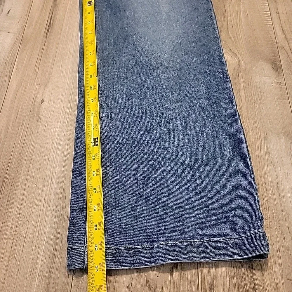 Juicy Couture Lunita Flare Jeans Rhinestone Blue Denim Size‎ 9/29 Y2K